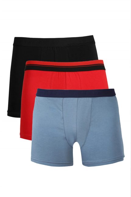 Modelisse - Erkek Penye 3'lü Boxer 40101