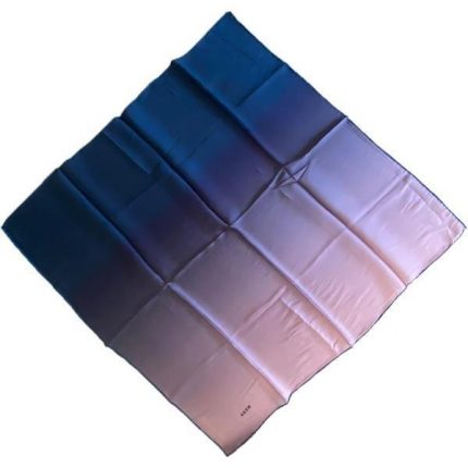 Aker Sura İpek Eşarp 38518 Lacivert Degrade Desen