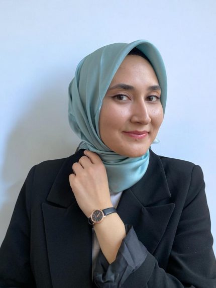 Armine Su Yeşili Düz Renk Tivil İpek Eşarp 10D02-685
