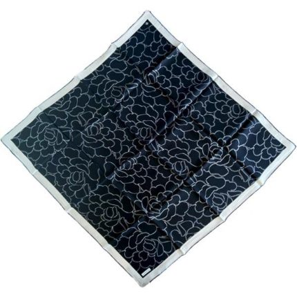 Armine Tivil İpek Eşarp 9222-81 Siyah Karışık Desen