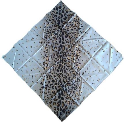 Armine Tivil İpek Eşarp 9249-31 Leopar Karışık Desen