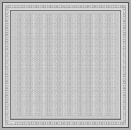 Armine Tivil İpek Eşarp 9301-37 Gri Karışık Desen