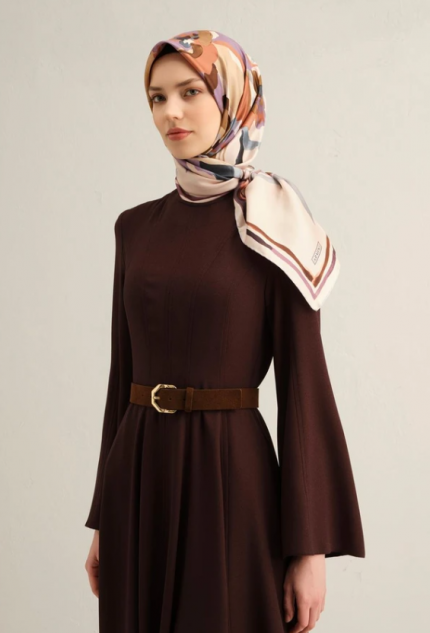 Modelisse - Tam Tesettür Dijital Desenli Mayo 31041