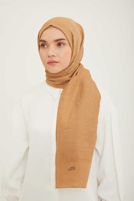 Armine Trend Camel Hazan Şal 3-23012