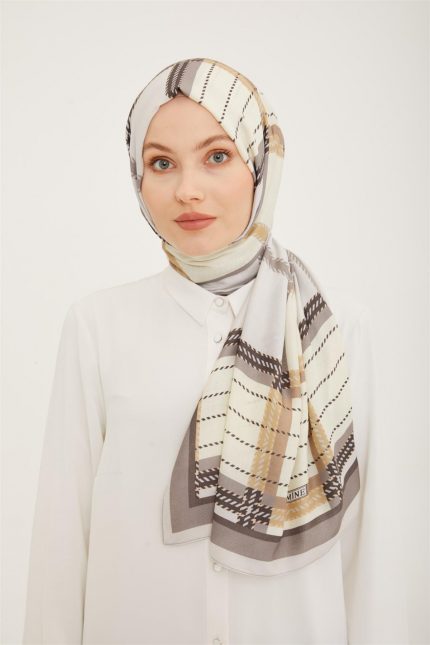 Armine Trend Ekose Desen 077-047 Şal-28