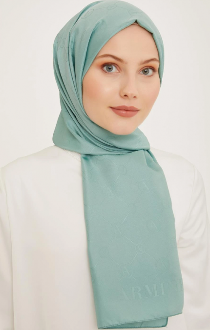 Armine Trend İnci Monogram 2-57  Mint Yeşili