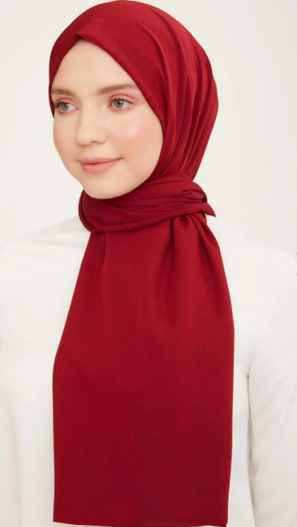 Armine Trend J.Capri Şal Bordo - 6-132