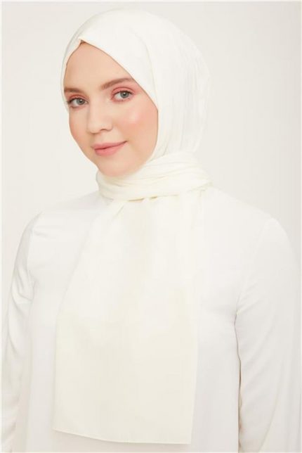 Armine Trend J.Capri Beyaz Desenli Şal 7-100