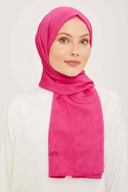 Armine Trend J.Capri Pembe Düz Renk Şal 8-04