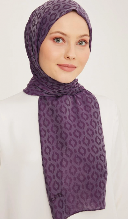 Armine Trend Lia Şal 2-2339 Mor