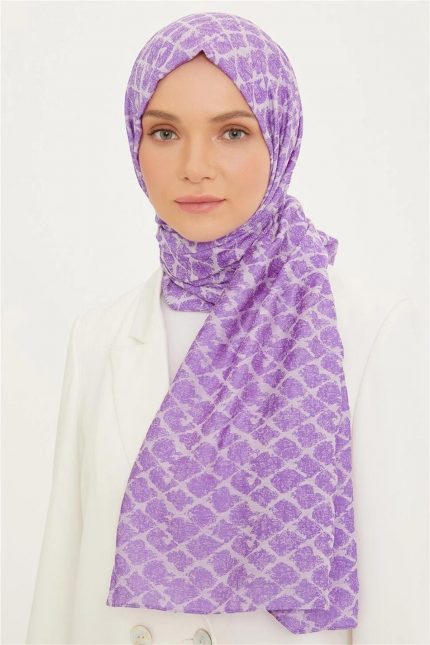Armine Trend Mor Pure Lina Şal 13-21210
