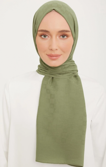 Armine Trend P.Monogram Şal 21120 Yeşil