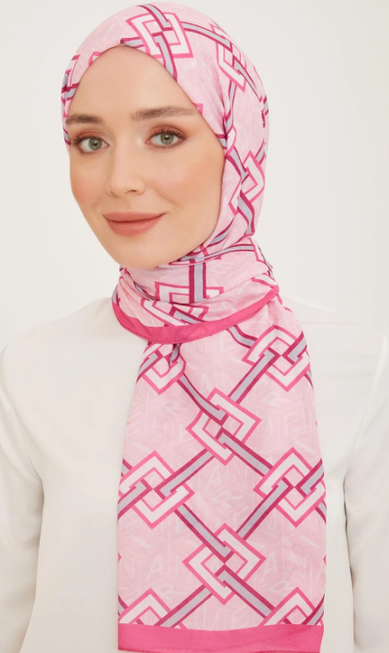 Armine Trend Pembe Karma Desen 10006-09