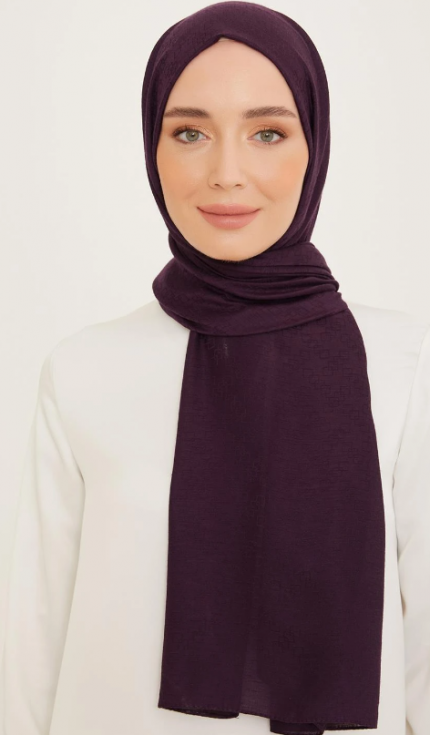 Armine Trend Ruby Şal 4-395 Koyu Mor