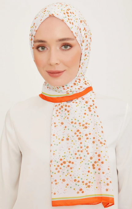 Armine Trend Şal 10004-03 Turuncu