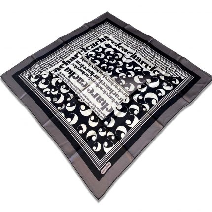 Cacharel Siyah Tivil İpek Eşarp 8387313-919
