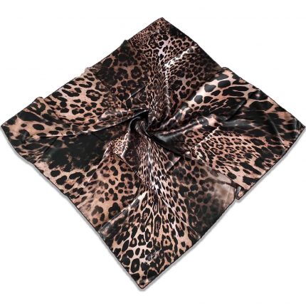 Defolu Polyester La Boutique Leopar Desenli Eşarp 32545