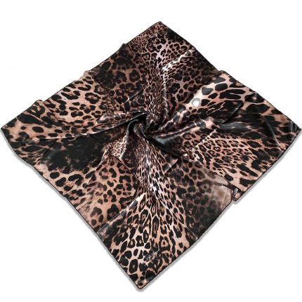 Defolu Polyester La Boutique Leopar Desenli Eşarp 32553