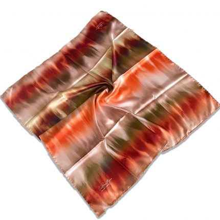 Defolu Polyester La Boutique Pudra Karma Desen Eşarp 1852-05  34530