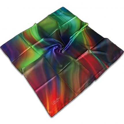 Defolu Polyester La Boutique Renkli Karma Desen Eşarp 32618