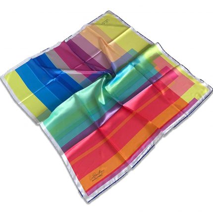 Defolu Polyester La Boutique Renkli Karma Desen Eşarp 32563