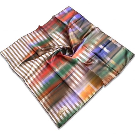 Defolu Polyester La Boutique Renkli Karma Desen Eşarp 32647