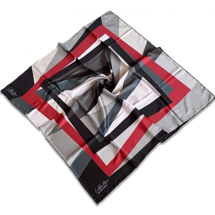 Defolu Polyester La Boutique Renkli Karma Desen Eşarp 32610