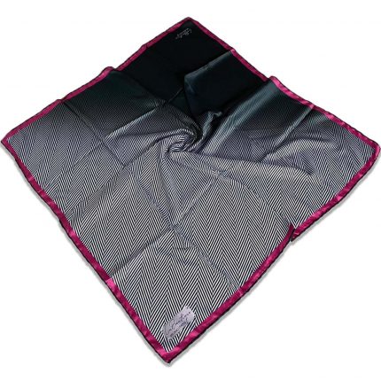 Defolu Polyester La Boutique Siyah Karma Desen Eşarp 32575