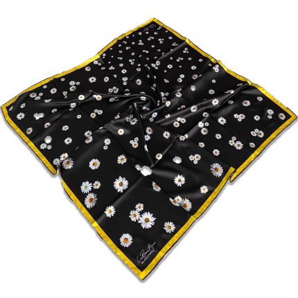 Defolu Polyester La Boutique Siyah Karma Desen Eşarp 32587