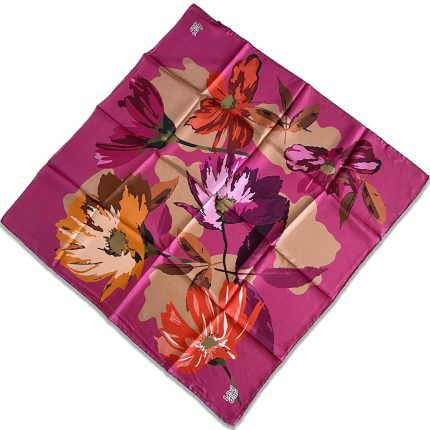 Levidor Tivil İpek Eşarp 35076 Pembe Karışık Desen