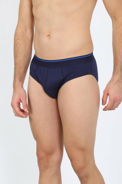 Modelisse - Erkek Pamuk Likralı Slip Lacivert 40132