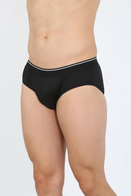 Modelisse - Erkek Pamuk Likralı Slip Siyah 40132