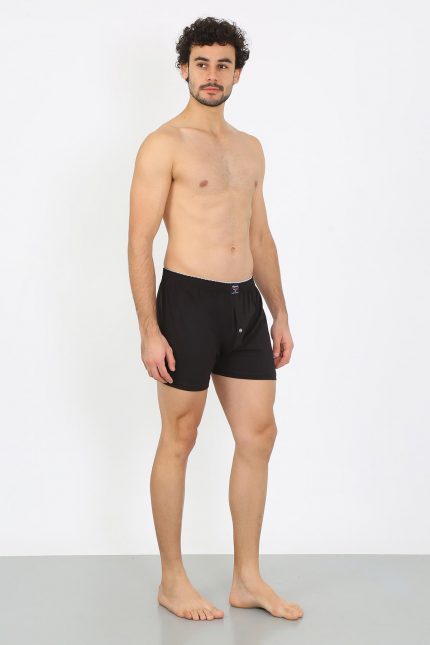 Modelisse - Erkek Penye Boxer Siyah 40091