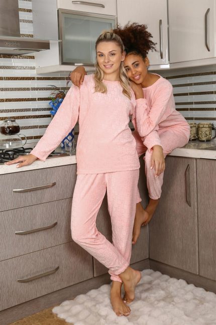 Modelisse - Kadın Kadife Pijama Takım 4183