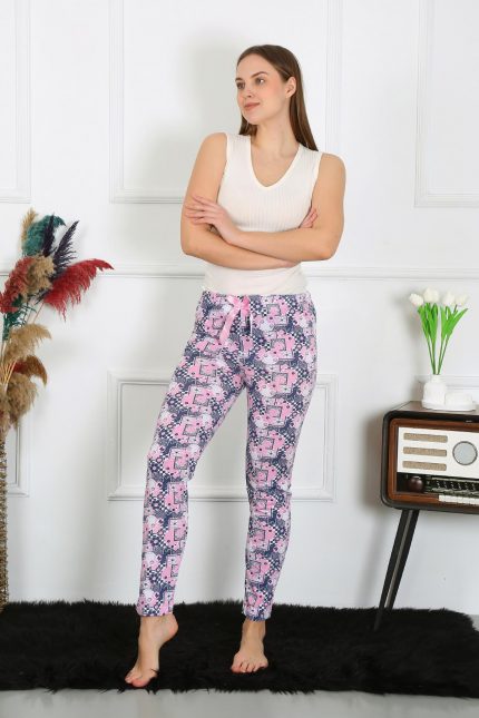 Modelisse - Kadın Pamuklu Tek Alt Pijama 27519