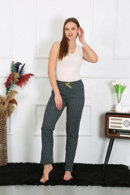 Modelisse - Kadın Pamuklu Tek Alt Pijama 27522