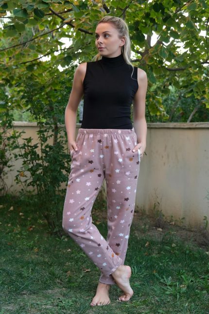 Modelisse - Kadın Welsoft Polar Tek Alt Pijama 210056
