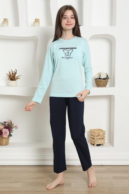 Modelisse - Kız Çocuk Penye Pijama Takım 20421