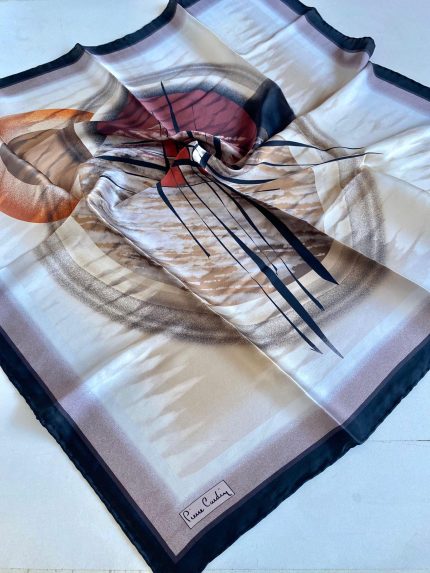 Pierre Cardin Sura İpek Eşarp 42292 Vizon Karışık Desen 8260230-311