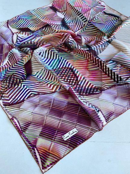 Pierre Cardin Sura İpek Eşarp 46029 Pembe Karışık Desen