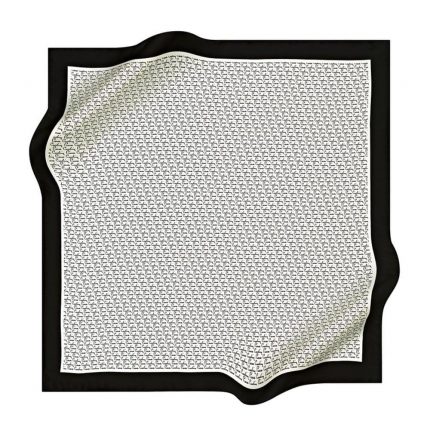 Pierre Cardin Sura İpek Eşarp 8586230-312-48482 Siyah Karışık Desen