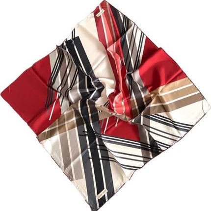 Pierre Cardin Tivil İpek Eşarp 8832438-941-35596 Gri Karışık Desen