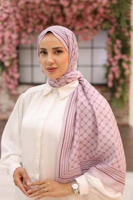 Silk Home Olinda Şal 49005-29 Gül Kurusu, Koyu Gül Kurusu