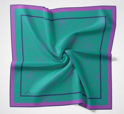 Silk Home Soft Eşarp 40622 Yeşil Karışık Desen
