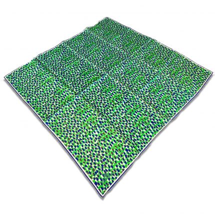 Silk Home Yeşil Karma Desen Tivil İpek Eşarp 11426-232