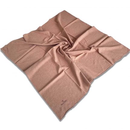 Viscon Cotton Eşarp Açık Kahverengi Antrasit - 32042