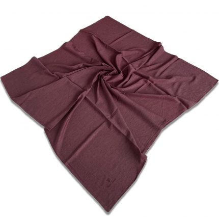 Viscon Cotton Eşarp Bordo Antrasit - 32047