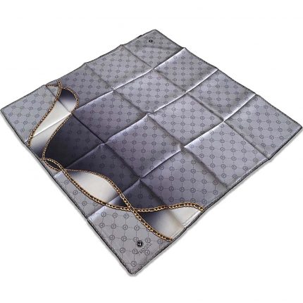 Vissona Gümüş-Gold Tivil İpek Eşarp  DGN51333-0027-0011