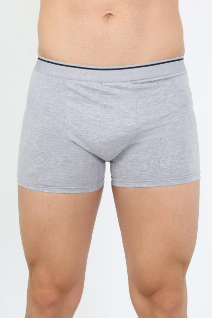 Modelisse - Erkek Pamuk Likralı Boxer Gri 40133