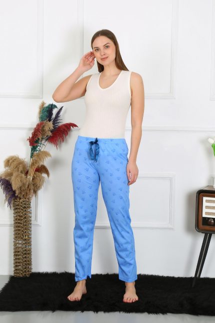 Modelisse - Kadın Pamuklu Tek Alt Pijama 27515